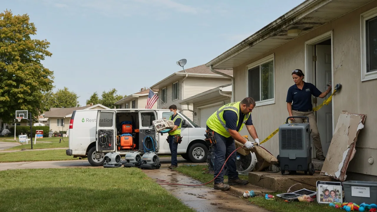 Water Damage Restoration in Ashville, PA near me